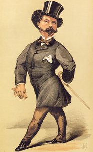 ロバートピール卿（1822-95）、バニティフェアの漫画、1870年3月19日 作： Unbekannt Unbekannt